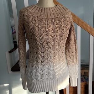 Vineyard Vines Cotton Cable Knit Fisherman Sweater size XXS